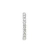 Image 5 : 6.30 ctw Diamond Hoop Earrings - 14KT White Gold