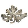 Image 3 : Vintage Guglielmo Cini Solid Sterling Silver Detailed Leaf Brooch Pin Ca. 1950