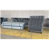 Image 3 : 14 BAYS GALVANIZED INDUSTRIAL PALLET RACKING (15) UPRIGHTS 16FT X 4FT, (60) SIDE BEAMS