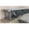 Image 5 : 14 BAYS GALVANIZED INDUSTRIAL PALLET RACKING (15) UPRIGHTS 16FT X 4FT, (60) SIDE BEAMS