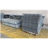 Image 3 : 14 BAYS GALVANIZED INDUSTRIAL PALLET RACKING (15) UPRIGHTS 16FT X 4FT, (60) SIDE BEAMS