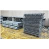 Image 3 : 14 BAYS OF GALVANIZED INDUSTRIAL PALLET RACKING (15) UPRIGHTS 16FT X 4FT, (60) SIDE BEAMS
