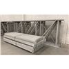 Image 2 : 11 BAYS GREY INDUSTRIAL PALLET RACKING (12) UPRIGHTS 16FT X 6FT AND (60) SIDE BEAMS