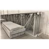 Image 6 : 11 BAYS GREY INDUSTRIAL PALLET RACKING (12) UPRIGHTS 16FT X 6FT AND (60) SIDE BEAMS