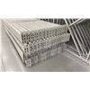 Image 4 : 14 BAYS GREY INDUSTRIAL PALLET RACKING (15) UPRIGHTS 16FT X 4FT AND (60) SIDE BEAMS