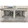 Image 5 : 16 BAYS GREY INDUSTRIAL PALLET RACKING (17) UPRIGHTS 12FT X 4FT AND (90) SIDE BEAMS