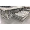 Image 3 : 12 BAYS GREY INDUSTRIAL PALLET RACKING (13) UPRIGHTS 144" X 42" AND (60) SIDE BEAMS