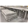 Image 3 : 14 BAYS GREY INDUSTRIAL PALLET RACKING (15) UPRIGHTS 144" X 42" AND (90) SIDE BEAMS
