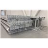 Image 2 : 9 BAYS GREY INDUSTRIAL PALLET RACKING (10) UPRIGHTS 144" X 28" AND (90) SIDE BEAMS