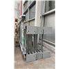 Image 3 : 6 BAYS GREY INDUSTRIAL PALLET RACKING (7) UPRIGHTS 144" X 28" AND (90) SIDE BEAMS