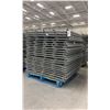 Image 2 : PALLET RACKING WIRE MESH DECKING PANELS 44 1/2" X 47 1/2" (APPROX. 50 PCS.)