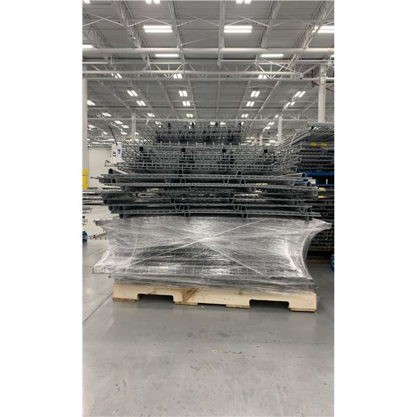 PALLET RACKING WIRE MESH DECKING PANELS (MIXED) 29 1/4" X 41" & 24 1/4" X 55 1/2"