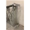 Image 3 : 6 BAYS GREY INDUSTRIAL PALLET RACKING (7) UPRIGHTS 16FT X 6FT AND (60) SIDE BEAMS