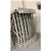 Image 3 : 14 BAYS GREY INDUSTRIAL PALLET RACKING (15) UPRIGHTS 16FT X 4FT AND (60) SIDE BEAMS