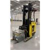 Image 2 : HYSTER MODEL N40XMR2 MATERIAL HANDLING ELECTRIC REACH TRUCK 3900 LBS LOAD CAPACITY W/CHARGER