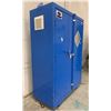 Image 2 : BLUE METAL HEAVY DUTY INDUSTRIAL FLAMMABLES/DANGEROUS GOODS STORAGE CABINET