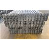 Image 4 : 13 BAYS GALVANIZED INDUSTRIAL PALLET RACKING (14) UPRIGHTS 16FT X 4FT, (60) SIDE BEAMS