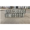 Image 3 : GROUP OF 20 GALVANIZED PALLET RACKING SIDE BEAMS 102" X 2.5"