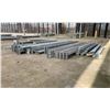 Image 3 : GROUP OF 40 GALVANIZED PALLET RACKING SIDE BEAMS ASSORTED SIZES