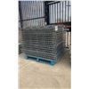 Image 2 : GALVANIZED PALLET RACKING WIRE MESH DECKING PANELS 4FT X 4FT (APPROX. 40 PCS.)