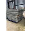 Image 2 : GALVANIZED PALLET RACKING WIRE MESH DECKING PANELS 44" X 49 3/4" (APPROX. 40 PCS.)