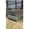 Image 2 : GALVANIZED PALLET RACKING WIRE MESH DECKING PANELS 50" X 43 1/4" (APPROX. 25 PCS.)