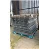 Image 2 : GALVANIZED PALLET RACKING WIRE MESH DECKING PANELS ASSORTED SIZES (APPROX. 35 PCS.)