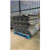 Image 2 : GALVANIZED PALLET RACKING WIRE MESH DECKING PANELS 50" X 38 1/4" (APPROX. 35 PCS.)