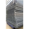 Image 3 : GALVANIZED PALLET RACKING WIRE MESH DECKING PANELS 50" X 49 1/4" (APPROX. 40 PCS.)