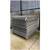 Image 2 : GALVANIZED PALLET RACKING WIRE MESH DECKING PANELS 50" X 49 1/4" (APPROX. 35 PCS.)