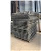 Image 2 : GALVANIZED PALLET RACKING WIRE MESH DECKING PANELS 50" X 49 1/4" (APPROX. 50 PCS.)