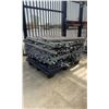 Image 2 : GALVANIZED PALLET RACKING SHELVING SUPPORT BARS APPROX. 200 PCS.