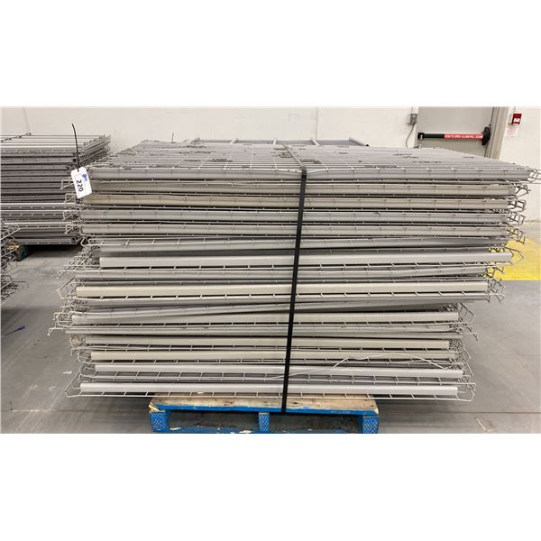 PALLET RACKING WIRE MESH DECKING PANELS 41" X 73" (APPROX. 40 PCS.)