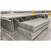 Image 2 : 14 BAYS GREY INDUSTRIAL PALLET RACKING (15) UPRIGHTS 144" X 42" AND (60) SIDE BEAMS