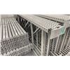 Image 3 : 14 BAYS GREY INDUSTRIAL PALLET RACKING (15) UPRIGHTS 144" X 42" AND (60) SIDE BEAMS