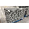 Image 2 : PALLET RACKING WIRE MESH DECKING PANELS 24" X 48" (APPROX. 75 PCS.)