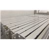 Image 2 : GROUP OF 30 GREY INDUSTRIAL PALLET RACKING SIDE BEAMS 97" X 2.5"