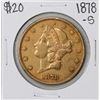 Image 1 : 1878-S $20 Liberty Head Double Eagle Gold Coin