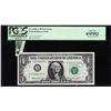 Image 1 : 1974 $1 Federal Reserve Note Boston Fold over Error Fr.1908-A PCGS Gem New 65PPQ