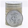 Image 2 : Roll of (20) Brilliant Uncirculated 1964-D Kennedy Half Dollar Coins