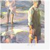 Image 2 : Don Hatfield "Frolicking at the Seashore" Limited Edition Serigraph on Paper