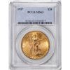 Image 1 : 1927 $20 St. Gaudens Double Eagle Gold Coin PCGS MS63