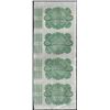 Image 2 : Uncut Sheet of (4) State of Louisiana Baby Bond Obsolete Notes