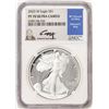 Image 1 : 2023-W $1 Proof American Silver Eagle Coin NGC PF70 Ultra Cameo Edmund Moy Signature