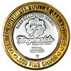 Image 2 : .999 Silver Fitzgerald's Casino & Hotel Las Vegas, NV $10 Limited Edition Gaming Token