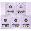Image 2 : Lot of (5) 2017-Mo Mexico Proof 1/10 oz Silver Libertad Coin PCGS PR69DCAM