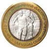 Image 1 : .999 Silver Las Vegas Club Nevada $10 Casino Limited Edition Gaming Token
