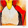 Image 2 : Amedeo Modigliani "Busto Di Regazza Seduta" Limited Edition Serigraph on Paper