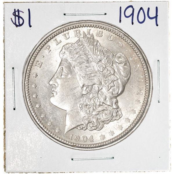 1904 $1 Morgan Silver Dollar Coin