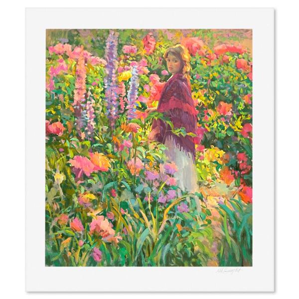 Don Hatfield "Private Garden" Limited Edition Printer's Proof on Paper